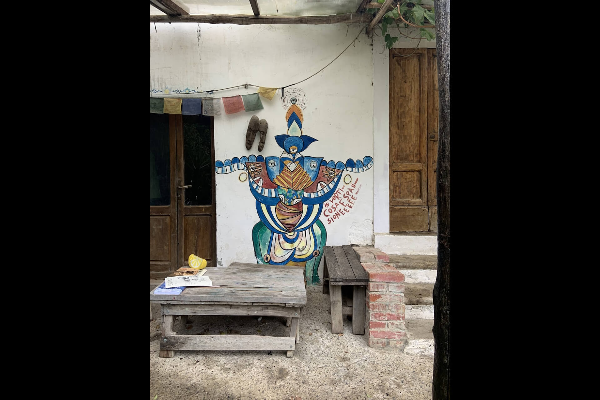 Murale sul muro di Avalon