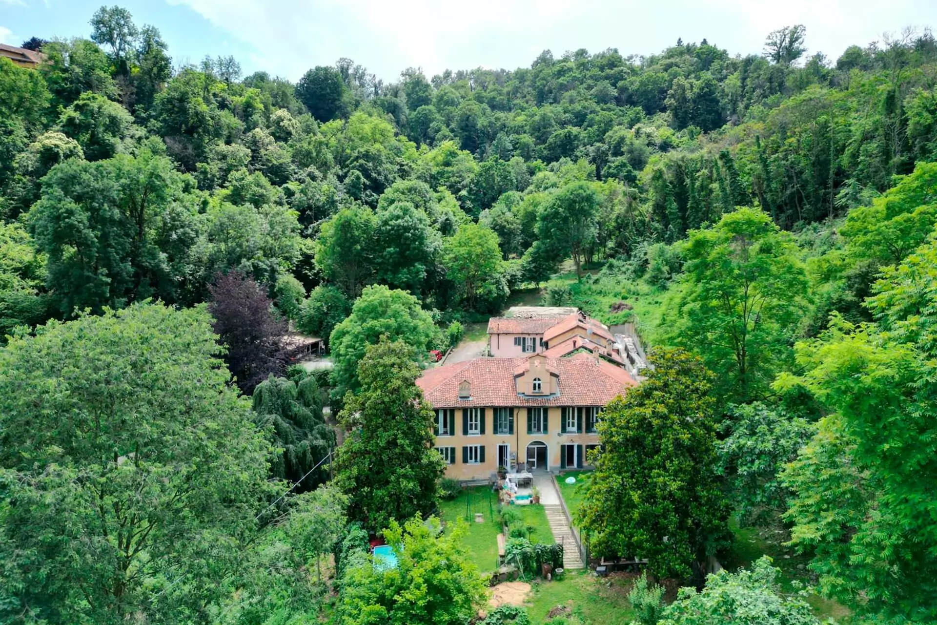 Cascina Sié - Vista aerea