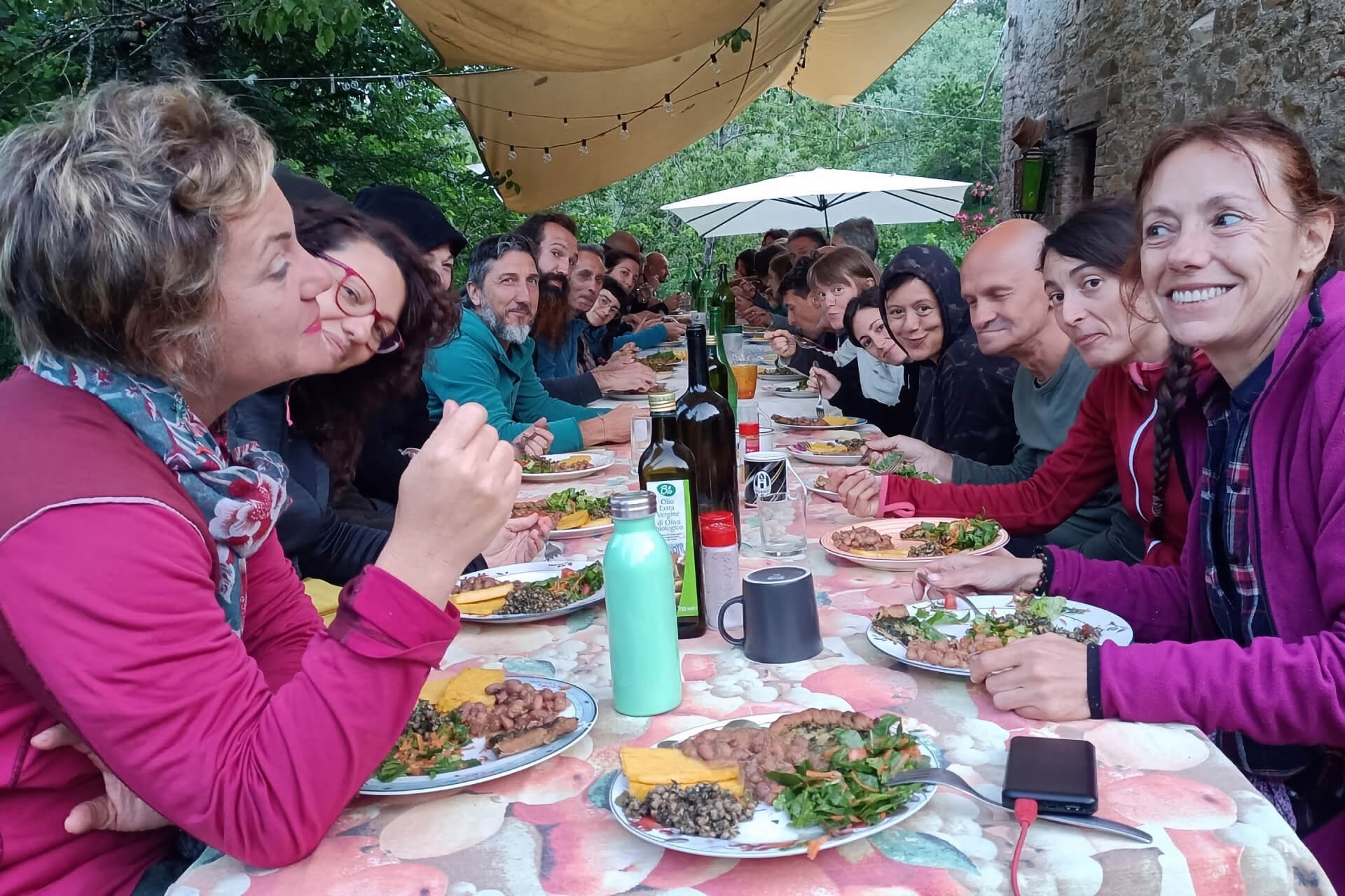 Passi di Quiete - Appenninica - Seconda Edizione - Pranzo a Meraki